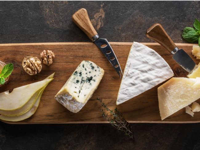 INDULGE IN THE FINEST CHEESES